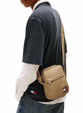 Sac Tomy Jeans Essential Daily camel pour homme