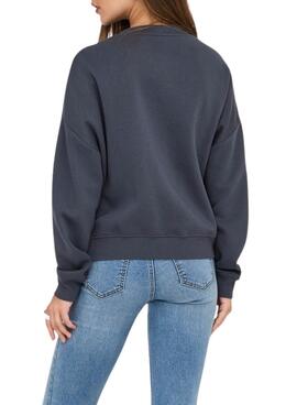 Sweat-shirt Only Onlsweat Life marine pour femme