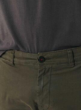 Pantalon El Pulpo chinois Peach vert pour homme