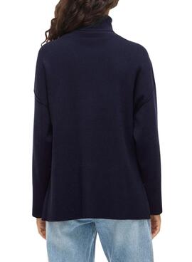 Maillot Vila Viostria bleu marine pour femme