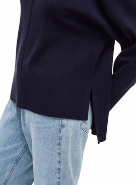 Maillot Vila Viostria bleu marine pour femme