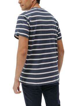 Maillot El Pulpo à rayures bleu marine pour homme