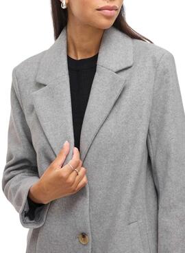 Manteau gris pour femme Vila Claudia
