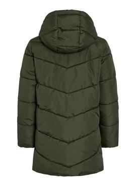 Manteau matelassé Vila Milja vert pour femme