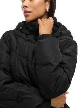 Manteau matelassé noir Vila Milja pour femme