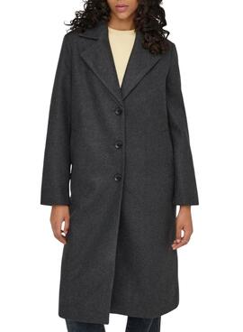 Manteau gris pour femme Only Lisa