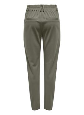 Pantalon Only Poptrash vert pour femme.