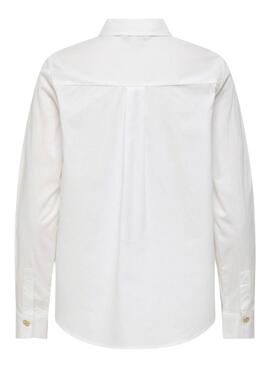 Chemise Only Sable blanc pour femme