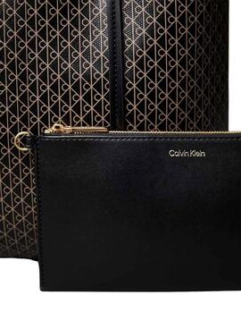 Sac Calvin Klein Jeans Emblem noir pour femme