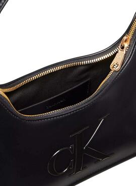 Sac Calvin Klein Jeans Bold noir pour femme.