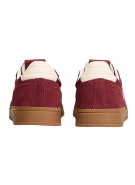 Chaussures Tommy Jeans The Greenwich grenat pour femme