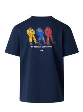 T-shirt The North Face Summit bleu marine pour homme