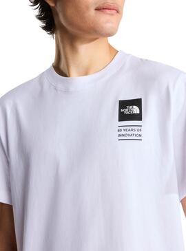 T-shirt The North Face Duffel blanc pour homme