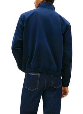 Veste Tommy Jeans Bomber bleu marine pour homme