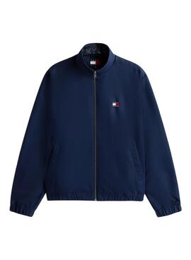 Veste Tommy Jeans Bomber bleu marine pour homme