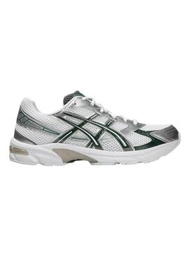 Chaussures Asics Gel 1130 argent et vert pour femme