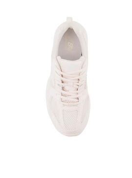 Chaussures New Balance GR530 blanches pour fille