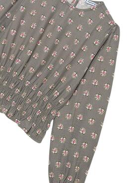 Blouse grise Mayoral pour fille