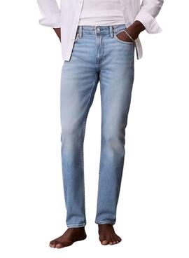 Pantalon en jean Calvin Klein Ashland bleu pour hommes.