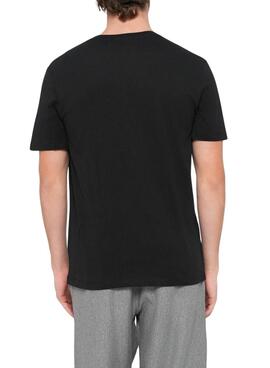 T-shirt Calvin Klein 2Tone noir pour homme