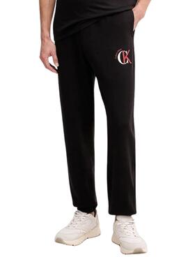 Pantalon jogger Calvin Klein Graphic noir pour homme