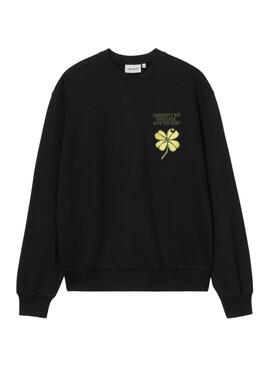 Sweatshirt Carhartt Clover noir pour homme