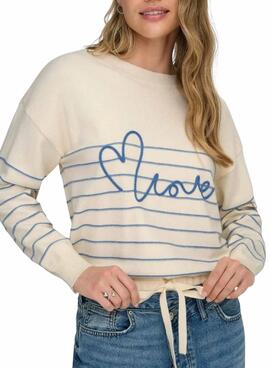 Maillot blanc signé Jersey Only pour femme