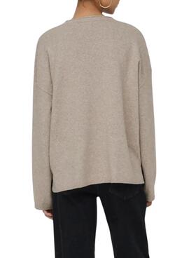 Maillot Amalio beige taupe fidèle Only pour femme