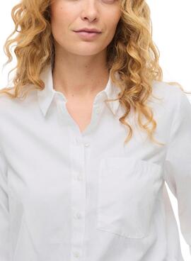 Chemise Vila Vidarma blanche pour femme