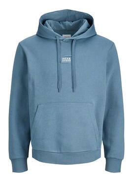 Sweat-shirt Jack and Jones Corp bleu pour homme