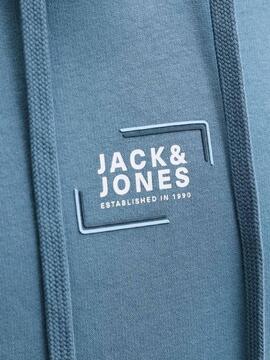 Sweat-shirt Jack and Jones Corp bleu pour homme