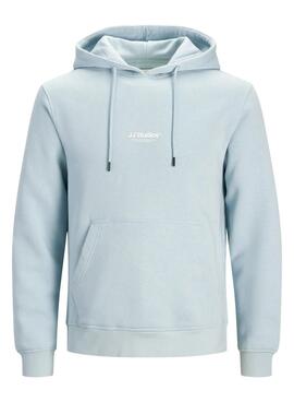 Sweat-shirt Jack and Jones Soho bleu pour homme.