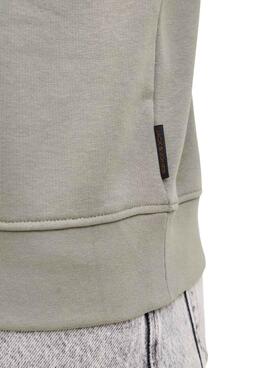 Sweatshirt Jack and Jones Devin vert pour homme.