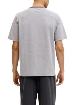 T-shirt Jack and Jones Blualves gris pour homme