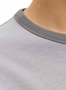 T-shirt Jack and Jones Blualves gris pour homme