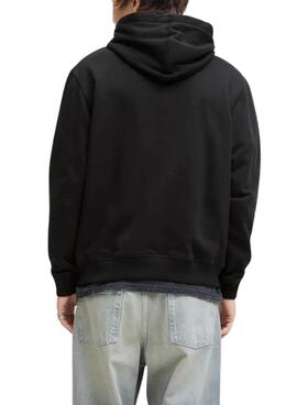 Sweat à capuche Jack and Jones Norrebro noir pour homme