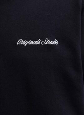 Sweatshirt Jack and Jones Norrebro noir pour homme