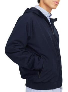 Veste de bombardier parfaite bleu marine Jack and Jones pour homme