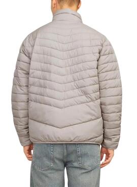 Veste Jack and Jones Estate pliable grise pour homme