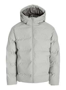 Manteau rembourré Jack and Jones Soho gris pour homme