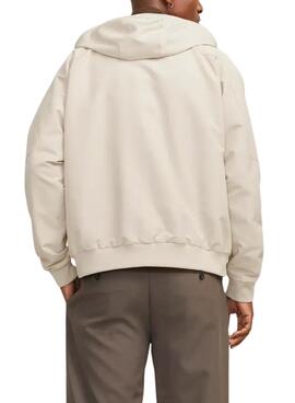 Veste bomber beige Jack and Jones parfaite pour homme