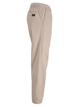 Pantalon Jack and Jones Kane beige pour homme