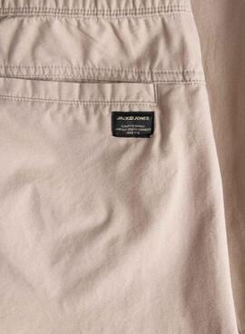 Pantalon Jack and Jones Kane beige pour homme