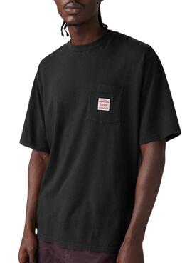 T-shirt Levis Worker noir pour homme