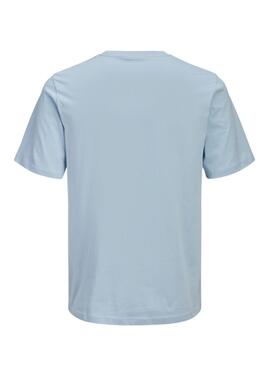 T-shirt Jack and Jones Rain bleu pour homme