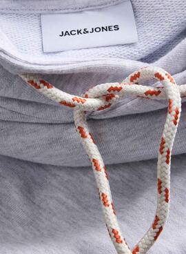 Sweatshirt Jack and Jones Rain gris pour homme.