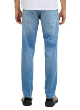 Jean Jack and Jones Mike en denim claro pour homme.