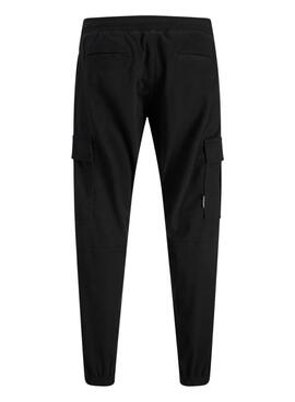 Pantalon cargo Jack and Jones Kane Dylan noir pour homme