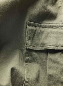 Pantalon cargo Jack and Jones Kane Dylan vert pour homme.