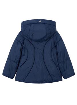 Manteau rembourré Mayoral Colegial bleu pour garçon et fille